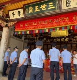 南安罗东派出所组织党员民警到成功故里开展主题党日活动