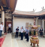 泉州市委办赴成功故里开展主题党日活动