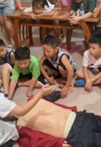 定林书院举行一场全急救科普知识讲座