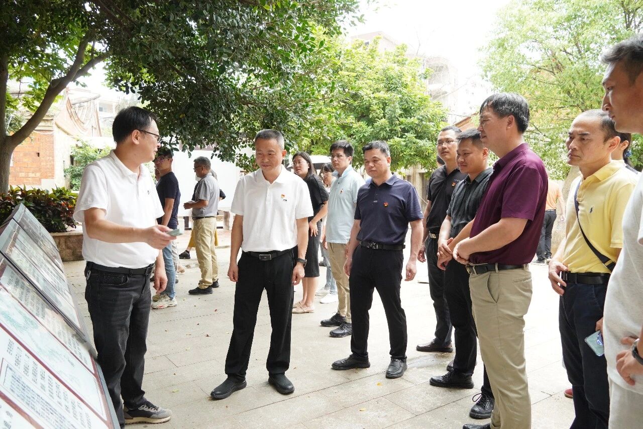 泉州市农业农村局到石井开展主题党日活动